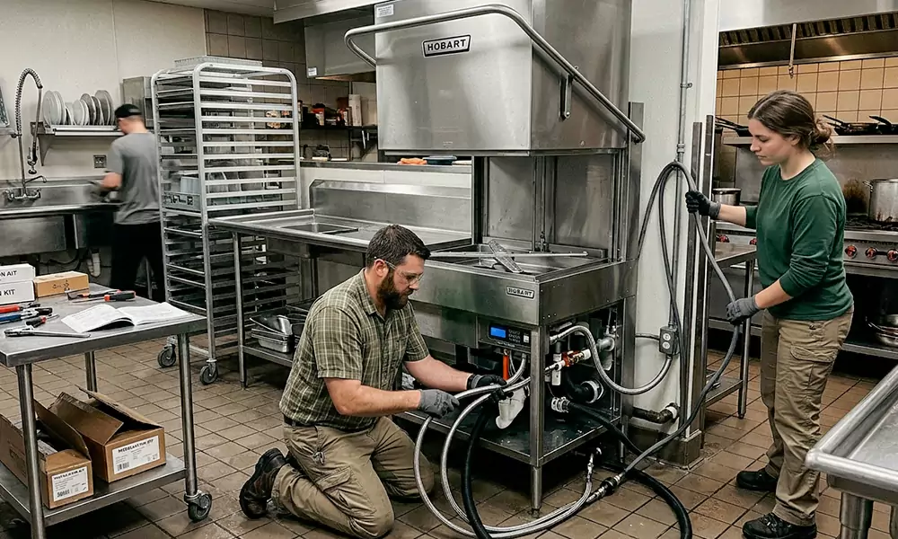 Commercial Dishwasher Installation in Cranston, RI