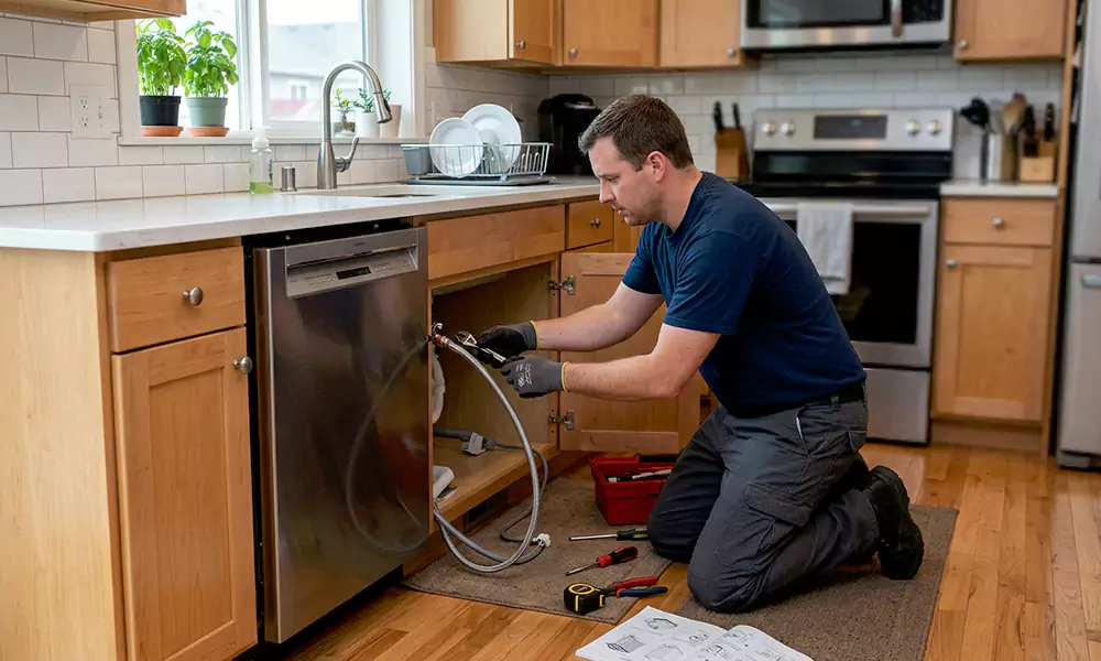 Dishwasher Installation in Cranston, RI