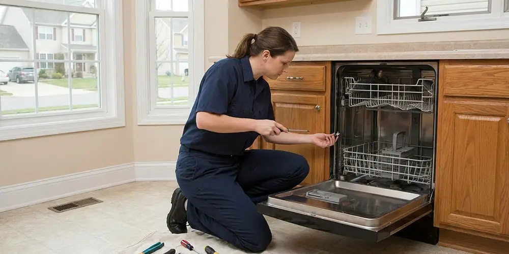 Dishwasher Latch Replacement in Cranston, RI