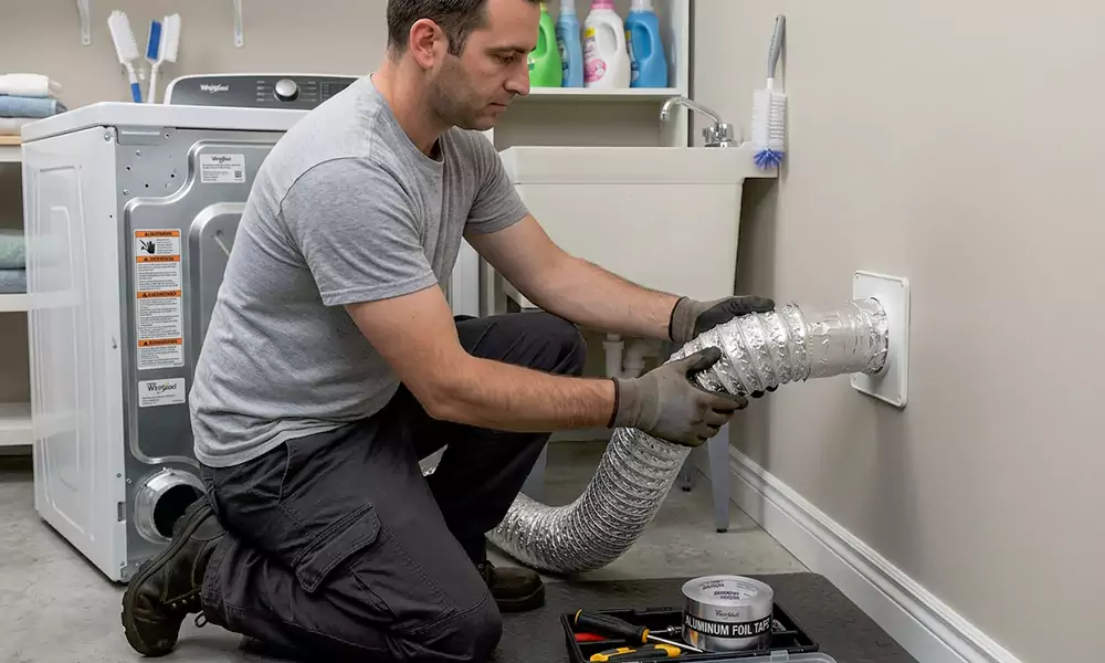 Dryer Vent Installation in Cranston, RI