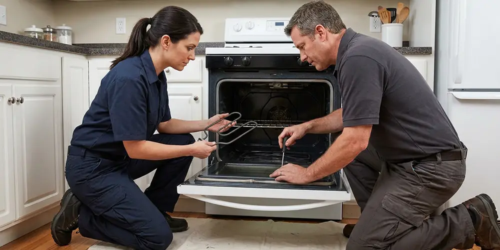 Oven Heating Element Replacement in Cranston, RI