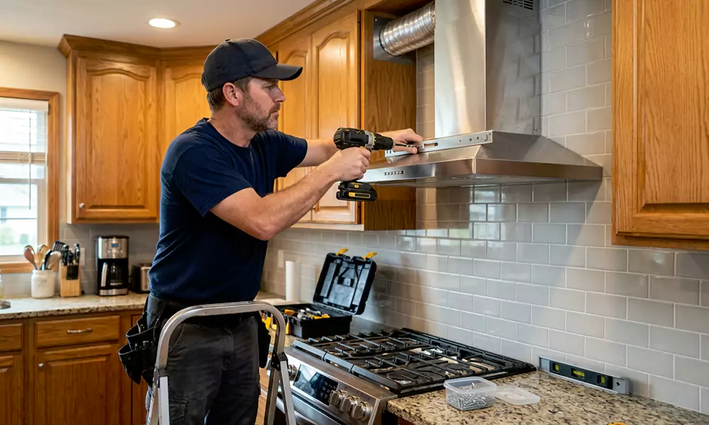 Range Hood Installation in Cranston, RI
