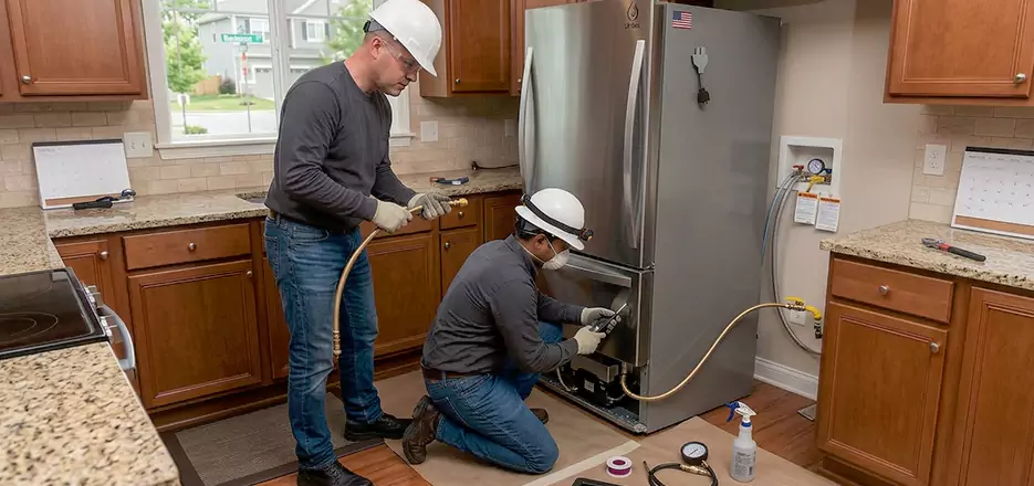 Propane Refrigerator Installation in Cranston