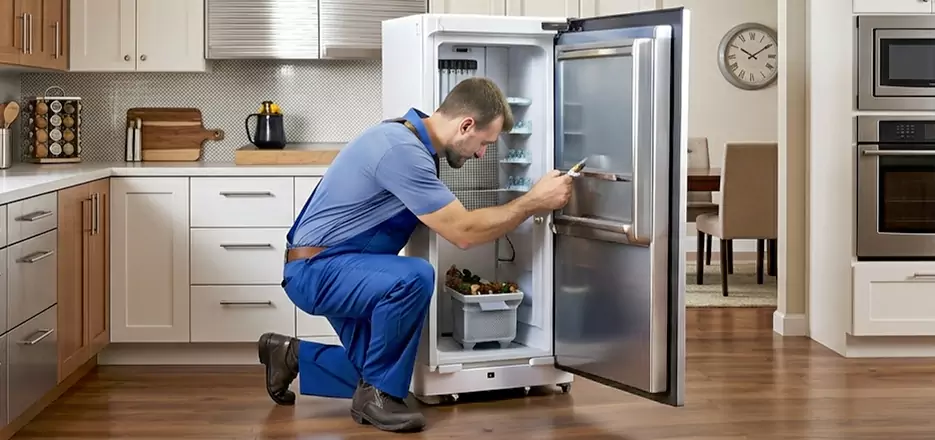 Refrigerator Ice Maker Leak Repair in Cranston