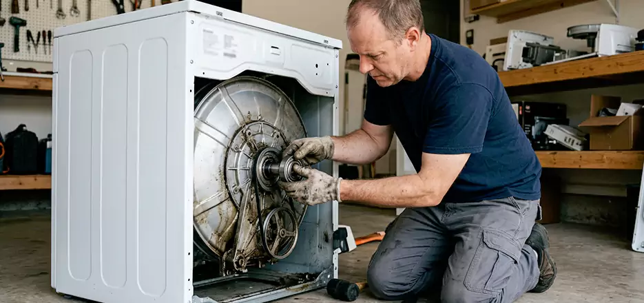 Washer Tub Bearing Replacement in Cranston