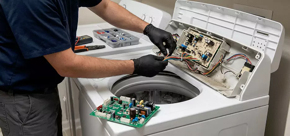 Washer Control Panel Board Replacement in Cranston
